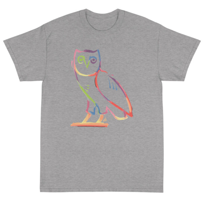 Multi color Owl T-Shirt