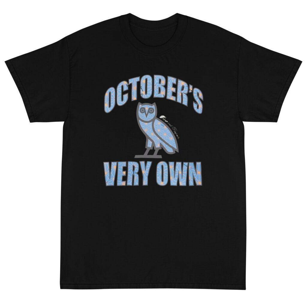 Octobers Very Own Owl T-Shirt - OCTOBERS VERY OWN
